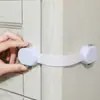 Nuevo seguro infantil, cerradura ajustable para cajones, cerradura para refrigerador, cerradura de protección de seguridad, cerradura para armarios, cerradura de puerta de armario, anti-pellizco