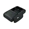 Caja de apoyabrazos para coche Elevador Carga inalámbrica Almohadilla para caja de apoyabrazos de coche Portavasos de carga para coche Caja de pañuelos Almohadilla elevadora para caja de apoyabrazos