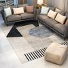 Fabricante Original Transfronterizo Alfombra de Lujo Ligero Sala de Estar Sofá Mesa de Café Esterilla Estilo Nórdico Hogar Dormitorio Alfombra Completa Venta al por Mayor