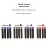 Saco de tinta especial para caneta de quill simples substituível caneta de recarga de caneta estudante universal saco de tinta multi-cor opcional