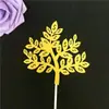 Bandeira Bolo de Aniversário Cartão de Aniversário Cartão Bandeira Decoração de Bolo Cartão Layout de Festa Cartão Dourado Nasc