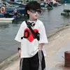 Conjunto de Camiseta de Manga Corta de Verano para Niños 2026 Nuevo Estilo Coreano Conjunto de Verano para Niños de Dos Piezas Delgado de Moda para Niños