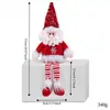 Tejido de Punto Elástico Hombres Niñas Muñecas Figuras Navidad Escena Nórdica Año Nuevo Decoración Adornos Transfronterizo