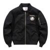 Chaqueta lavada de algodón Ameikaji para hombre, nueva chaqueta de béisbol americana retro de primavera y otoño.