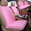 Envio Direto da Fábrica Conjunto de Almofadas para Banco de Carro de Pelo de Coelho de Inverno, Capa de Assento Espessada de Sete Peças com Encosto para Aquecimento