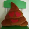 Almofada de Cocô Brinquedo de Pelúcia 35cm 15cm, Boneca de Cocô, Presente de Aniversário para Meninas, Boneca de Decoração de Cama