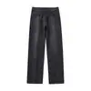 Jeans Rectos Retro Americanos para Hombre, Nuevo Estilo Primavera, Pantalones Anchos Sueltos Sencillos, Pantalones Casuales de Moda High Street
