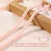 Cuentas de Ábaco de Vidrio Imitación de Cristal de Varios Tamaños 5*8mm Cuentas Sueltas Vidrio Imitación Jade Cuentas Espaciadoras Accesorios de Cuentas para Manualidades
