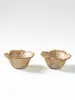 Plato Cerámico Estilo Japonés para Salsa para Mojar para Uso Doméstico, Hermoso Plato Retro para Salsa, Vajilla, Plato Pequeño de Restaurante, Plato Creativo para Platos Fríos