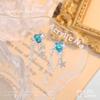 Popular on-line popular joias de unha novo amor liga diamante estrela pingente corrente prego diamante decoração acessórios