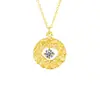 Joyas Transfronterizas Plata de Ley S925 Collar Guirnalda Red de Sueños Diseño Nicho Colgante Inteligente Moissanita Cadena para Clavícula