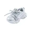 Novedad Primavera 2026 Zapatillas de Malla Transpirables de Moda para Niñas Estilo Coreano Zapatos de Papá para Niños Mayores Zapatillas de Correr