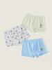 Ropa Interior Infantil Oso Café Negro 7A Algodón Modal Alta Calidad Alta Densidad Boxer de Dibujos Animados para Niños Ropa Interior para Bebé En Caja