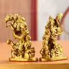 Latón al por mayor Dragón Han Fénix Han Adornos Zodiaco Dragón Regalos de Oficina Manualidades para el Hogar al por mayor