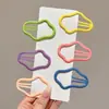 Pinzas para el cabello infantiles de moda con forma de estrella, versátiles y no dañan el cabello, juego de pasadores para arreglar mechones sueltos y flequillo, accesorios para el cabello para niñas