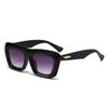 Gafas de Sol Triangulares de Color de Moda Nueva Europea y Americana 2025, Gafas de Sol Candy Trendy, Populares en Internet, Lisas, para Sesión de Fotos en la Calle, para Mujer