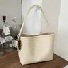 Bolso tote tejido vintage transfronterizo para mujer, nuevo modelo de verano 2026, bolso de mano, bolso de hombro para llevar debajo del brazo, bolso versátil para madre e hija