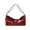 Bolsa Feminina Transfronteiriça 2025 Nova Moda Casual Textura Bolsa de Axila Simples Moderna Descolada Bolsa de Ombro Estilo Preguiçoso Bolsa Transversal