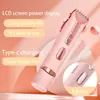 Dispositivo de Depilación Transfronterizo, Afeitadora de Doble Cabeza para Mujer, Recortadora para Partes Íntimas, Afeitadora Especial para Mujer, Recortadora Eléctrica de Cabello
