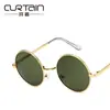 Óculos de Sol Redondos de Metal Kedun Transfronteiriços 2021 Novos Tendência Estilo Coreano Óculos de Sol Retrô Óculos de Sol de Moda Masculina