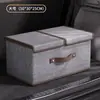 Caja de Almacenamiento para Maletero, Canasta de Almacenamiento Trasera de Gran Capacidad Específica para Coche, Organizador de Almacenamiento Plegable de Tela