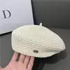 Estilo de网红 nuevo boina elegante que estiliza el rostro pequeño estilo japonés todo terreno Sombrero de pintor transpirable para Primavera y Otoño mujer venta al por mayor