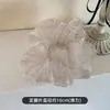 Scrunchie Grande de Tecido Novo Estilo 2026, Acessório de Cabelo Coreano Versátil Estilo Preguiçoso, Lenço Quadrado Oversized, Acessório de Cabelo de Alta Qualidade