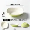 Louças para restaurante de fast-food, conjunto de tigelas pequenas para pratos, pratos de servir para cafeteria, tigelas de arroz cozido para autoatendimento em estilo chinês de melamina comercial