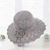 Nuevo Sombrero Plegable Verano Mujer Protector Solar Coreano Protector Solar Sombrero de Sol Ala Ancha Playa Cuatro Estaciones Sombrero Fresco Cubeta