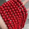 Pulsera de turquesa con concha de Amazon, cuentas sueltas de piedra natural arcoíris, cuentas redondas, accesorios de joyería, joyería semiacabada en stock