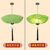 Lámparas Clásicas de Loto Hojas de Loto Linterna China Nueva Restaurante de Hot Pot Boda Tela OVNI Boda Camino Candelabro