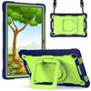 Para Lenovo Tab M10 Plus 3ª cor silicone pulseira suporte cinta anti-queda acampamento capa protetora