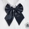 Uniforme JK de Estudante Gola Flor Laço Cor Sólida Acessório Gravata Sem Nó Escola Camisa de Marinheiro Pena Uniforme Escolar