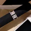 ¡Banquete de Lujo! Anillo Abierto Cuadrado de Leopardo con Circonita Estilo Minimalista Francés, Anillo Elegante para el Dedo Índice, Accesorio Versátil para la Mano para Mujeres