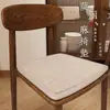 Nova Almofada para Cadeira de Jantar de Madeira Maciça Estilo Chinês Espuma de Alta Elasticidade Espessa Almofada para Cadeira de Alta Qualidade Antiderrapante Impermeável Formato de Ferradura Venda por Atacado