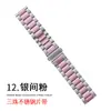Adecuado para correas de Apple iWatch con tres eslabones de acero inoxidable Applewatchs11/12 Fabricante de correas de Huawei Gt Watch
