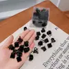 Pequeño pasador de pinza para el pelo, pinza lateral, pinza para flequillo de princesa, pasador negro moderno, accesorio para el cabello que no daña el cabello