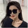 Gafas de Sol de Moda Transfronterizas, Montura Grande, Gafas de Sol Polarizadas Anti-UV, Lujo Ligero Estilo Callejero para Mujer, Gafas de Sol Tipo Conductor para Conducir