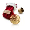 Fornecimento exclusivo transfronteiriço de decorações de bolo em acrílico gravadas a laser com tema de Natal, decorações de Feliz Natal