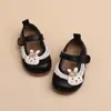 Birkenstock Princesa de Renda para Meninas 2026 Novo Estilo Renda Boca Rasa Novos Sapatos Individuais Sapatos de Couro para Bebê Birkenstock de Solado Macio para Crianças