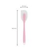 Raspador Translúcido Grande y Pequeño Raspador de Silicona Integrado Resistente a Altas Temperaturas Herramienta para Hornear Raspador para Revolver Espátula para Mermelada
