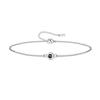 Pulsera redonda de acero de titanio con proyección de pareja, gran oferta de AliExpress, para hombre y mujer, pulsera con foto personalizada en 100 idiomas.