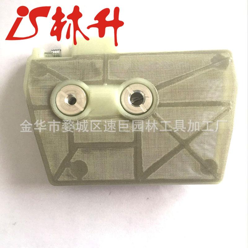 燃油机空气滤清器油锯割草机380、381空滤园林机械配件滤芯