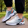Zapatos para Hombre, Modelo Otoño 2026, Zapatos de Tejido Fly-Knit de Alta Elasticidad del Fabricante, Zapatos Deportivos Suaves con Suela de Aire para Hombre, Distribución Transfronteriza al por Mayor