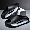 Pantuflas con sensación de pisar caca para hombre, verano, uso exterior, modernas, EVA pintado, deportes al aire libre, suela suave, chanclas de playa de coco para hombre