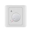 Moldura de Aço Tomada Tipo 86 de Cinco Furos Embutida Painel de Energia Bipolar/Tripolar 10A Interruptor de Parede Atacado Retardante de Chamas e Seguro