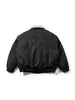 Jaqueta de Trabalho de Algodão Rumei Masculina Estilo Americano Color Block com Gola de Pelo Removível Casaco de Algodão Espesso Quente de Inverno para Casal
