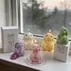 Velas de Coelho de Jardim Atmosféricas e Fofas, Decoração de Páscoa, Velas Perfumadas, Enfeites Decorativos, Ótimos Itens para Presente