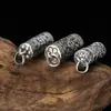 Colgante de collar popular diamante mortero seis palabras mantra Caja Gabu al por mayor Plata joyería de moda colgante para hombres y mujeres