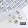 Broca de unha flash k9 Hua Zi corte quadrado pequeno açúcar longo ângulo reto fundo pontiagudo cristal formato especial broca broca de açúcar de pedra broca de unha joalheria